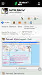 Mobile Screenshot of luchia-hanon.deviantart.com