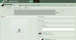 Desktop Screenshot of ediblewhisper.deviantart.com