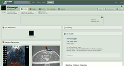 Desktop Screenshot of ahroooogah.deviantart.com