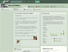 Tablet Screenshot of fear-of-phobia.deviantart.com