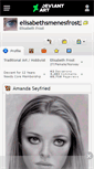 Mobile Screenshot of elisabethsmenesfrost.deviantart.com