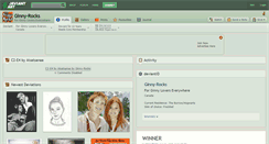 Desktop Screenshot of ginny-rocks.deviantart.com
