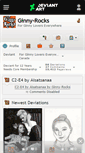 Mobile Screenshot of ginny-rocks.deviantart.com