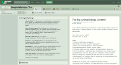 Desktop Screenshot of dango-daikazoku-fc.deviantart.com