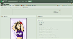 Desktop Screenshot of dividead.deviantart.com