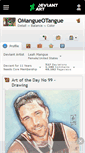 Mobile Screenshot of omangueotangue.deviantart.com