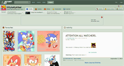 Desktop Screenshot of kittykattykitkat.deviantart.com