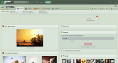 Desktop Screenshot of evil1302.deviantart.com