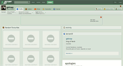 Desktop Screenshot of gainsay.deviantart.com