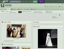 Tablet Screenshot of minimidna.deviantart.com