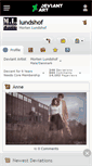 Mobile Screenshot of lundshof.deviantart.com