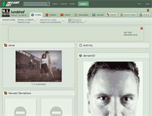Tablet Screenshot of lundshof.deviantart.com
