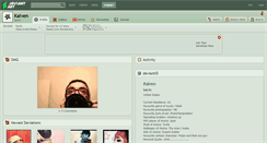Desktop Screenshot of kalven.deviantart.com