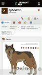 Mobile Screenshot of ephraimx.deviantart.com