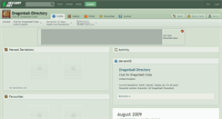 Desktop Screenshot of dragonball-directory.deviantart.com