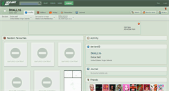 Desktop Screenshot of dhall16.deviantart.com