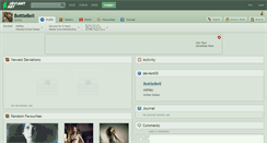Desktop Screenshot of bottlebell.deviantart.com