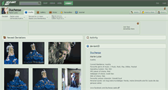 Desktop Screenshot of duchesse.deviantart.com
