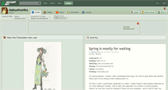 Desktop Screenshot of matsuokumiko.deviantart.com