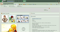 Desktop Screenshot of mellorocksnearssocks.deviantart.com