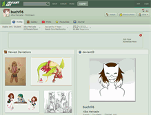 Tablet Screenshot of buchi96.deviantart.com