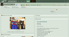 Desktop Screenshot of edwardthehedgehog.deviantart.com