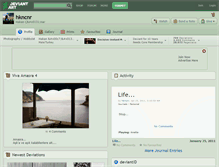 Tablet Screenshot of hkncnr.deviantart.com