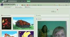 Desktop Screenshot of melted-gummy-bears.deviantart.com