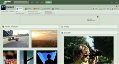 Desktop Screenshot of clankcr.deviantart.com