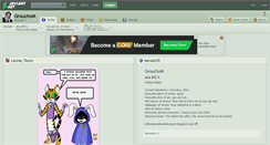 Desktop Screenshot of grouchom.deviantart.com