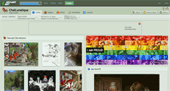 Desktop Screenshot of chatlunatique.deviantart.com