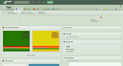 Desktop Screenshot of fijat.deviantart.com