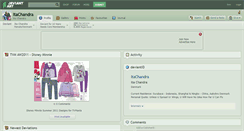Desktop Screenshot of itachandra.deviantart.com