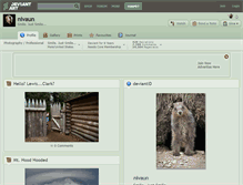 Tablet Screenshot of nivaun.deviantart.com