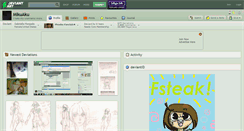Desktop Screenshot of mikuaku.deviantart.com