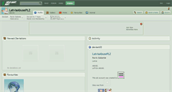 Desktop Screenshot of latviaabuseplz.deviantart.com