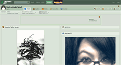 Desktop Screenshot of lost-wonderland.deviantart.com