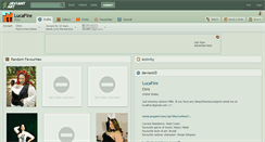 Desktop Screenshot of lucafire.deviantart.com