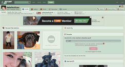 Desktop Screenshot of nataliealicex.deviantart.com