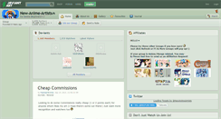 Desktop Screenshot of new-anime-artists.deviantart.com
