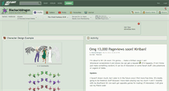 Desktop Screenshot of blackaciddragon.deviantart.com