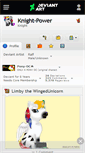 Mobile Screenshot of knight-power.deviantart.com