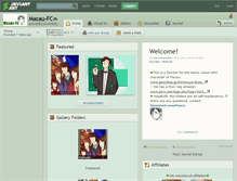 Tablet Screenshot of macau-fc.deviantart.com