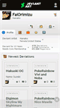 Mobile Screenshot of faiorimizu.deviantart.com