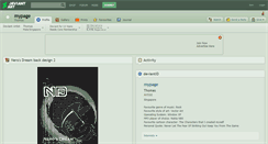 Desktop Screenshot of mypage.deviantart.com
