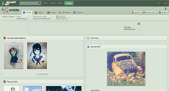 Desktop Screenshot of erickita.deviantart.com