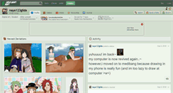 Desktop Screenshot of naya123gilda.deviantart.com