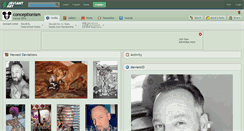 Desktop Screenshot of conceptionism.deviantart.com