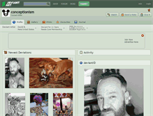 Tablet Screenshot of conceptionism.deviantart.com