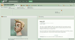 Desktop Screenshot of gravityarchangel.deviantart.com